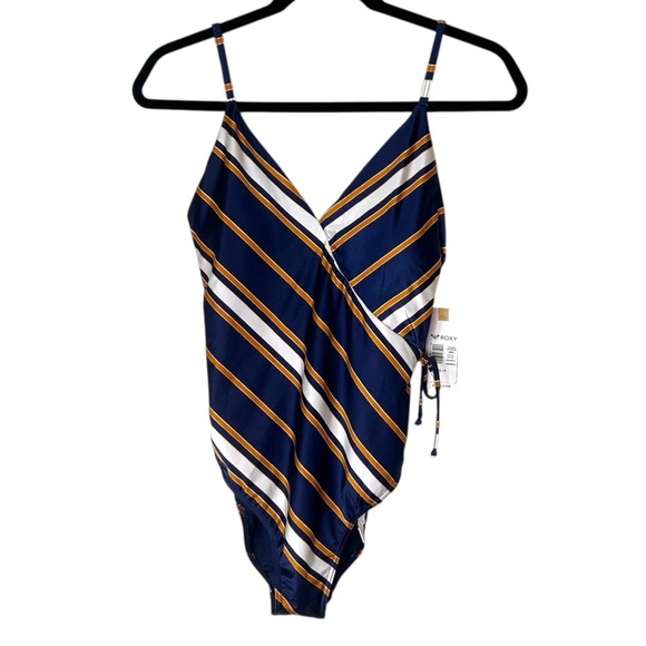 Roxy Women's Romantic Senses One Piece Swimsuit- Size Small - Picture 6 of 13